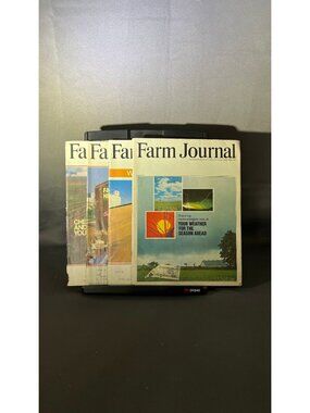Vintage Farm Journal Magazine Lot 1978-1987 Agriculture Issues